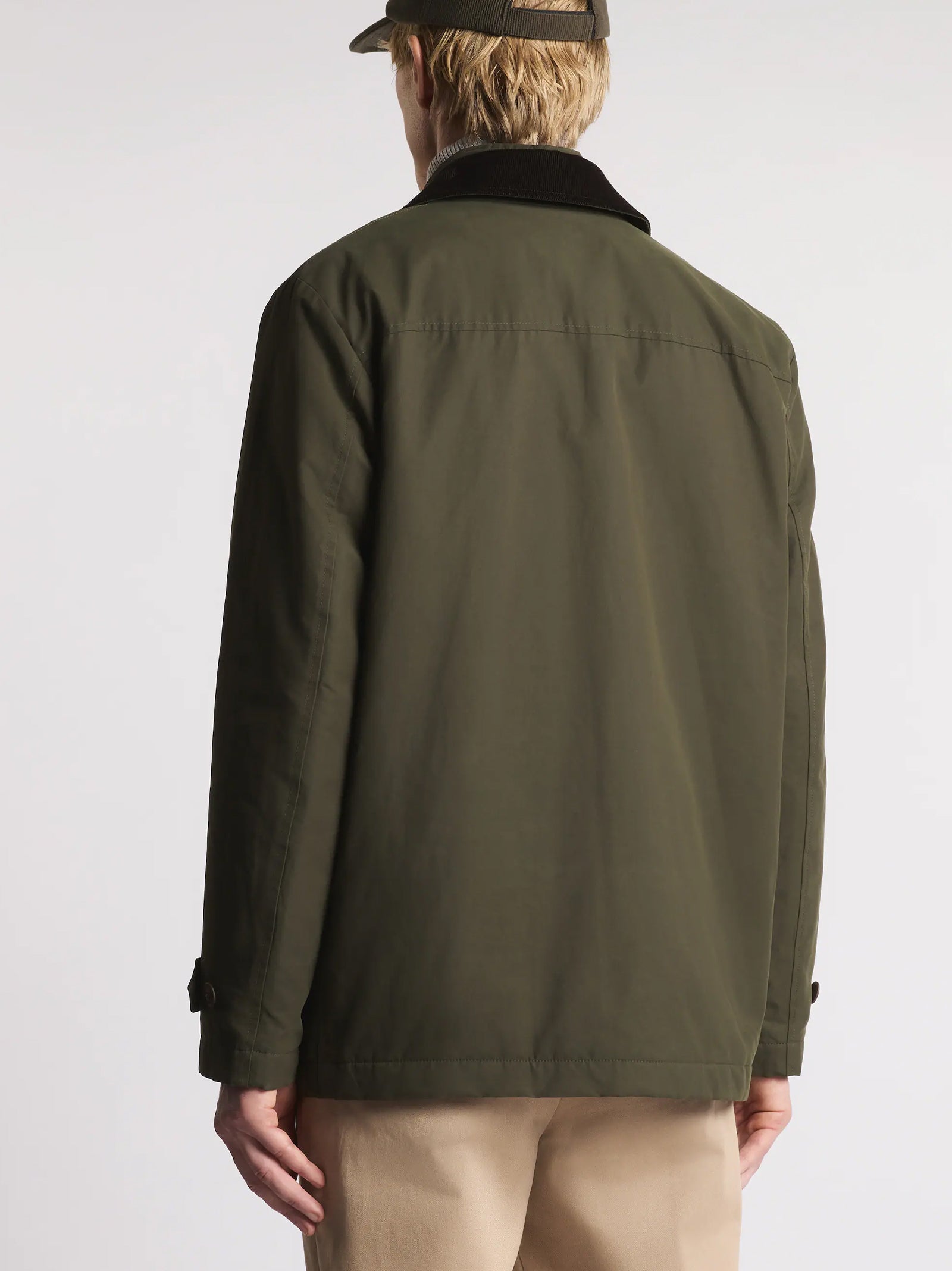 Fay Morning Raincoat Corto In Faille Di Cotone E Nylon-3