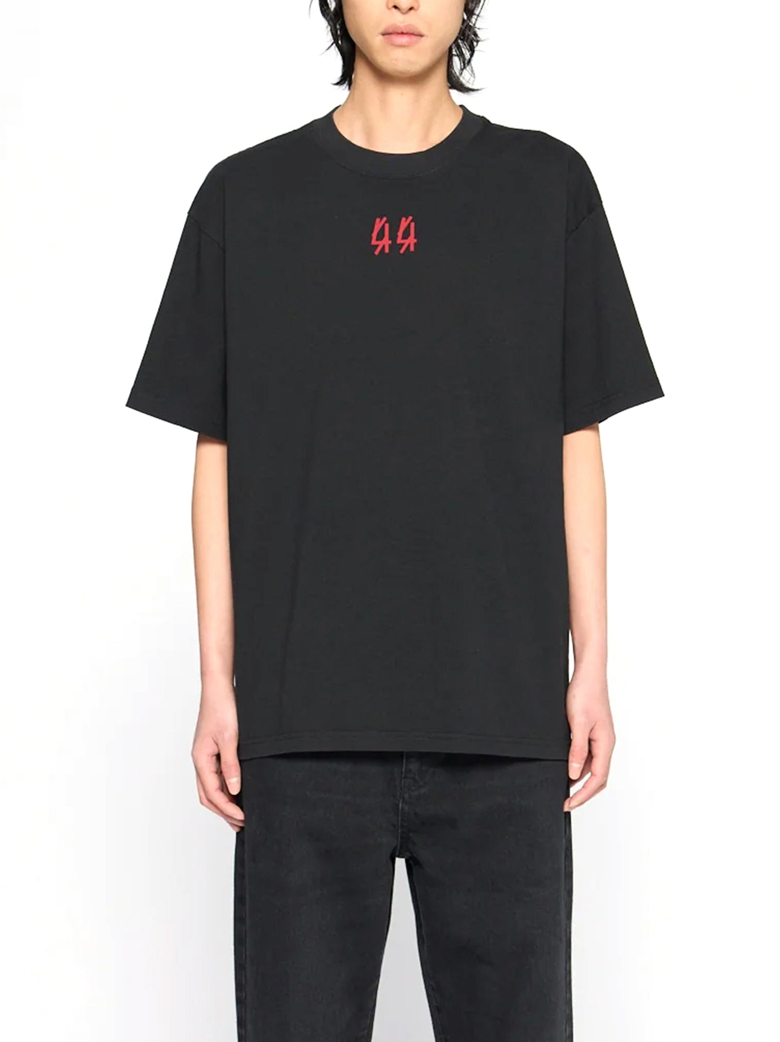 44 Label T-Shirt High Risk Nera-3