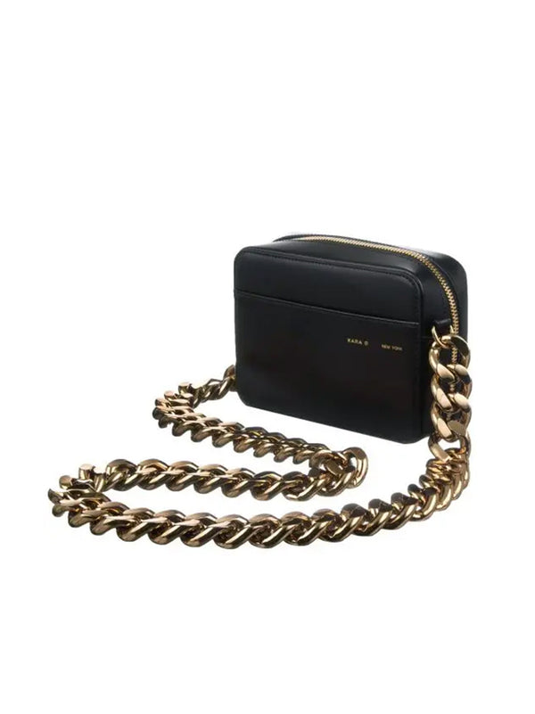 Chain Camera Bag Black/gold-2