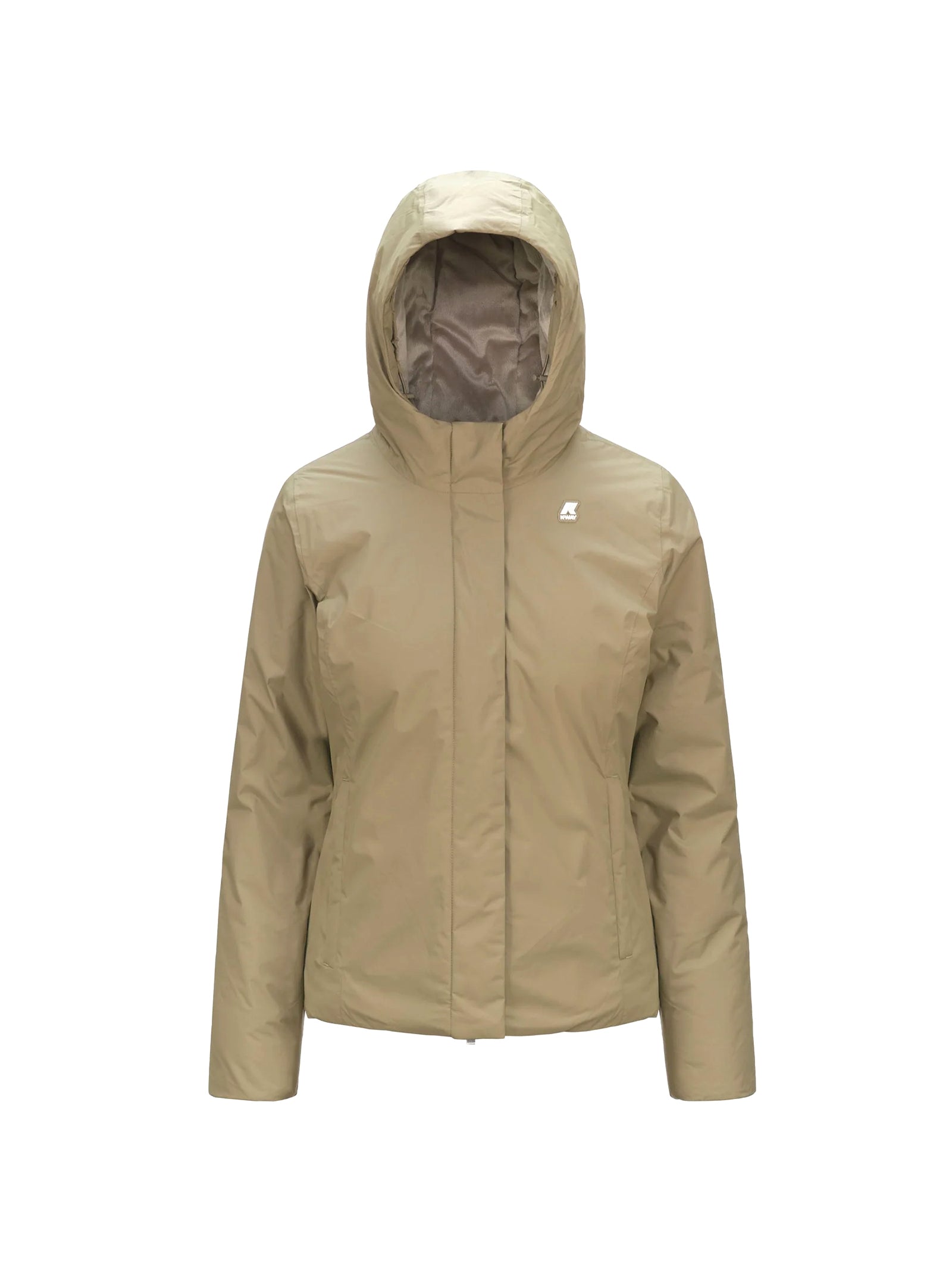 Giacca Corta Lily Micro Ripstop Marmotta-1