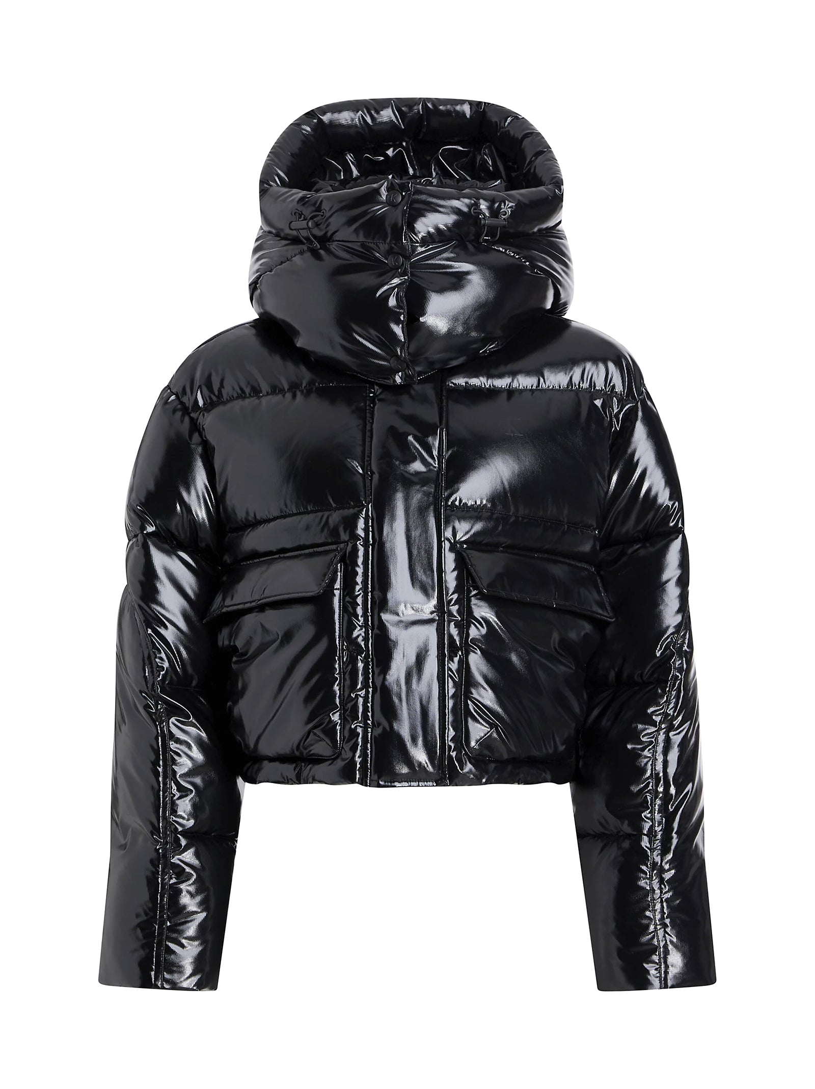 Piumino Corto Finitura Lucida-1