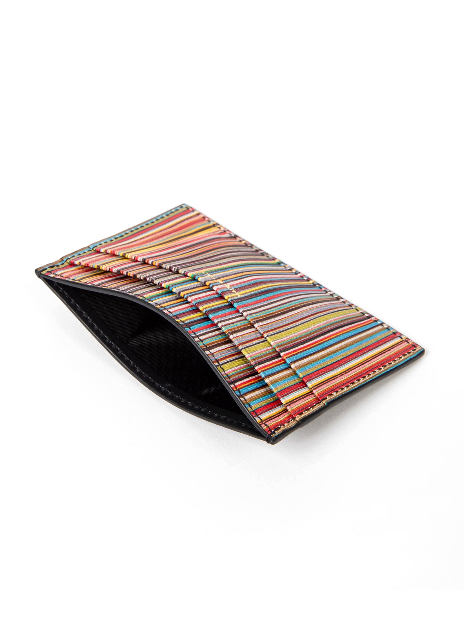 Portacarte Signature Stripe-3