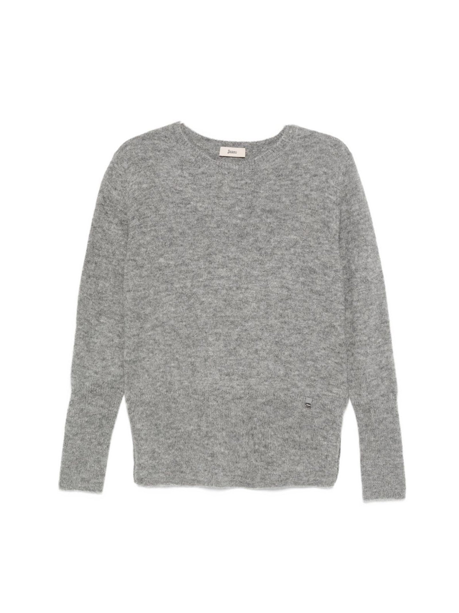 Herno Girocollo Misto Alpaca-1