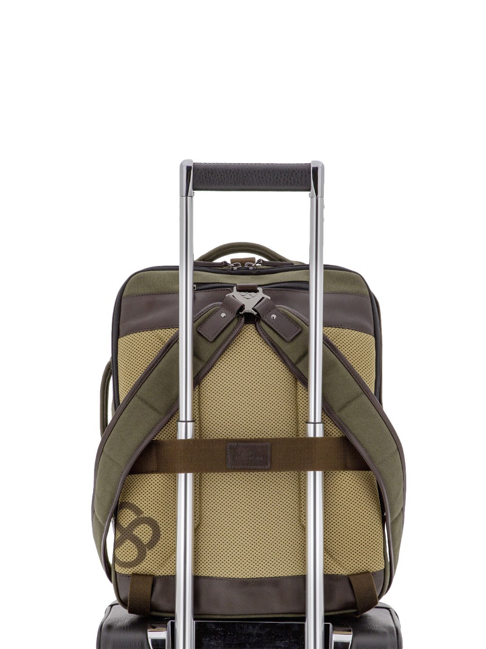 Zaino A Sacco In Canvas E Pelle Baobab Collection-4