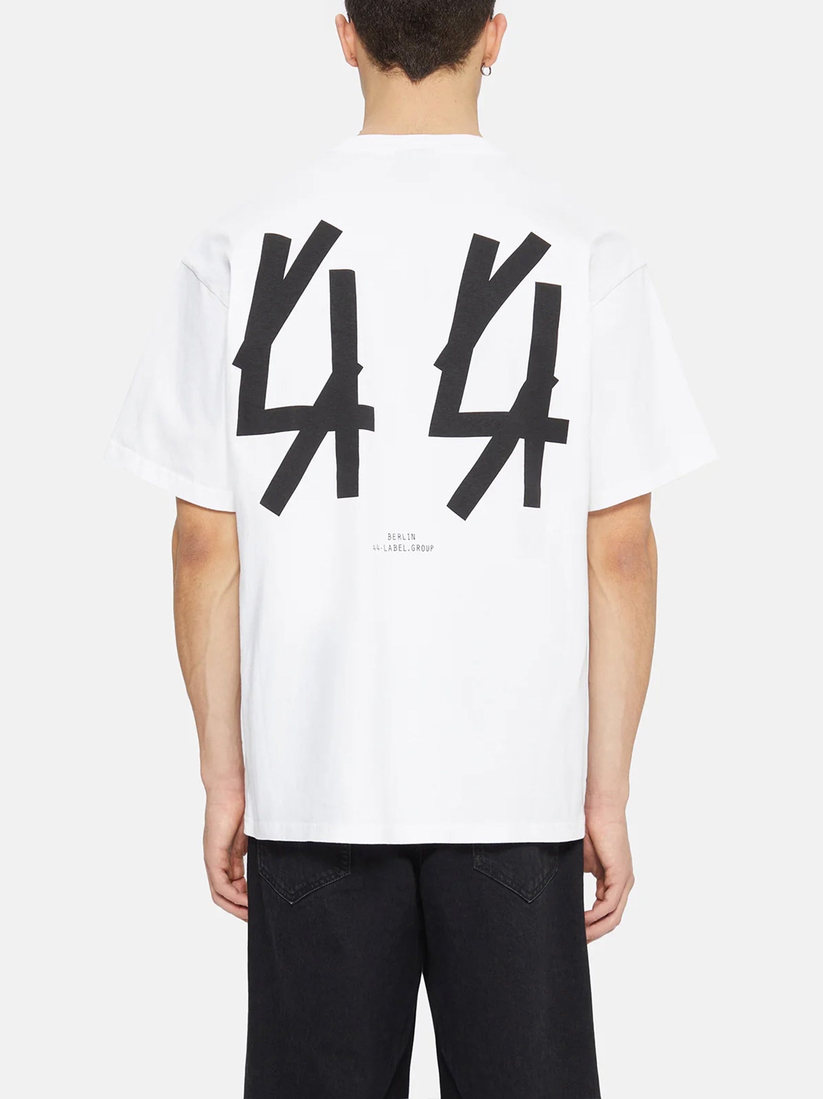 44 Label T-Shirt Nj44 Bianca-2