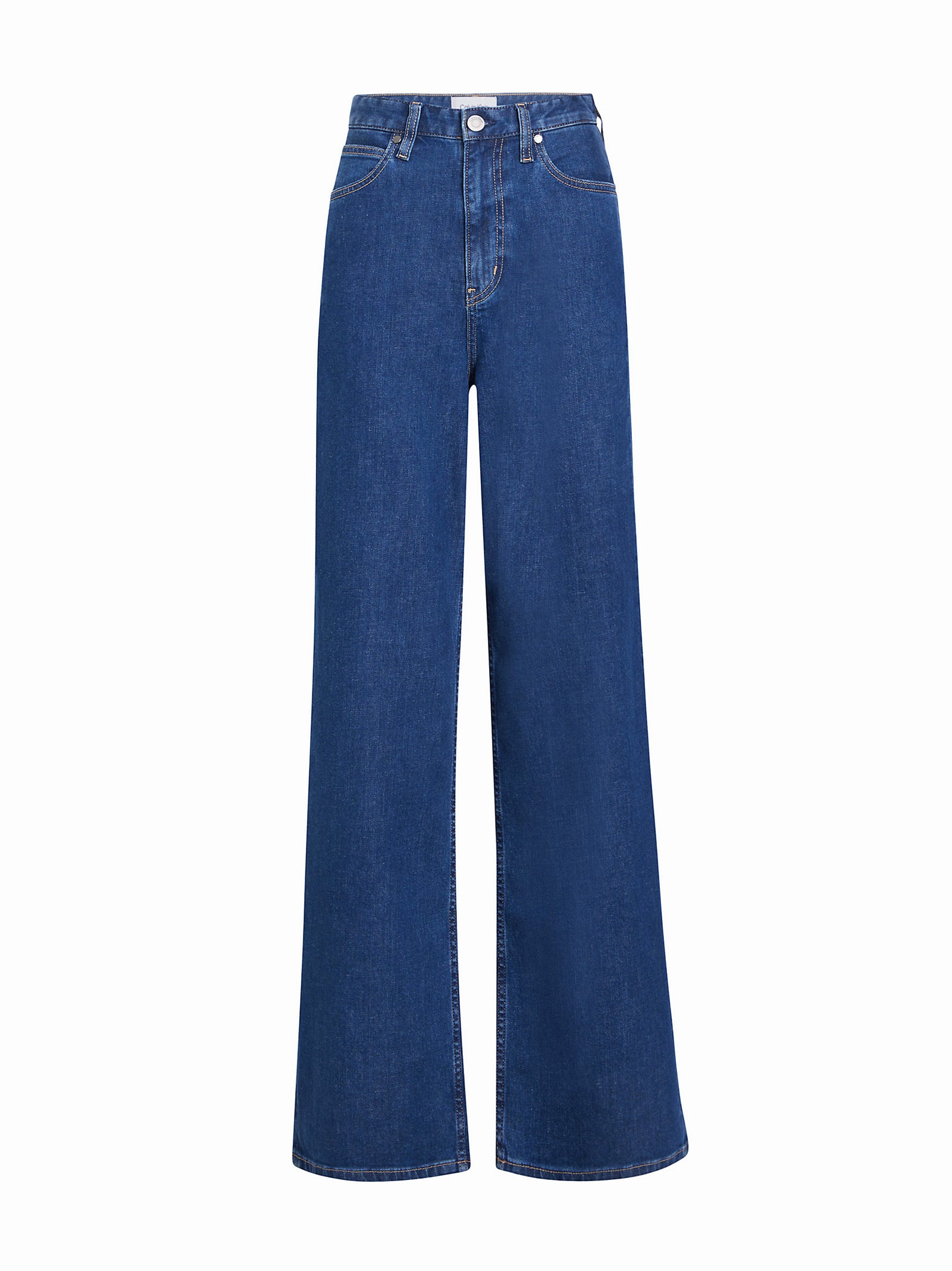 Jeans Vita Alta Gamba Larga-1