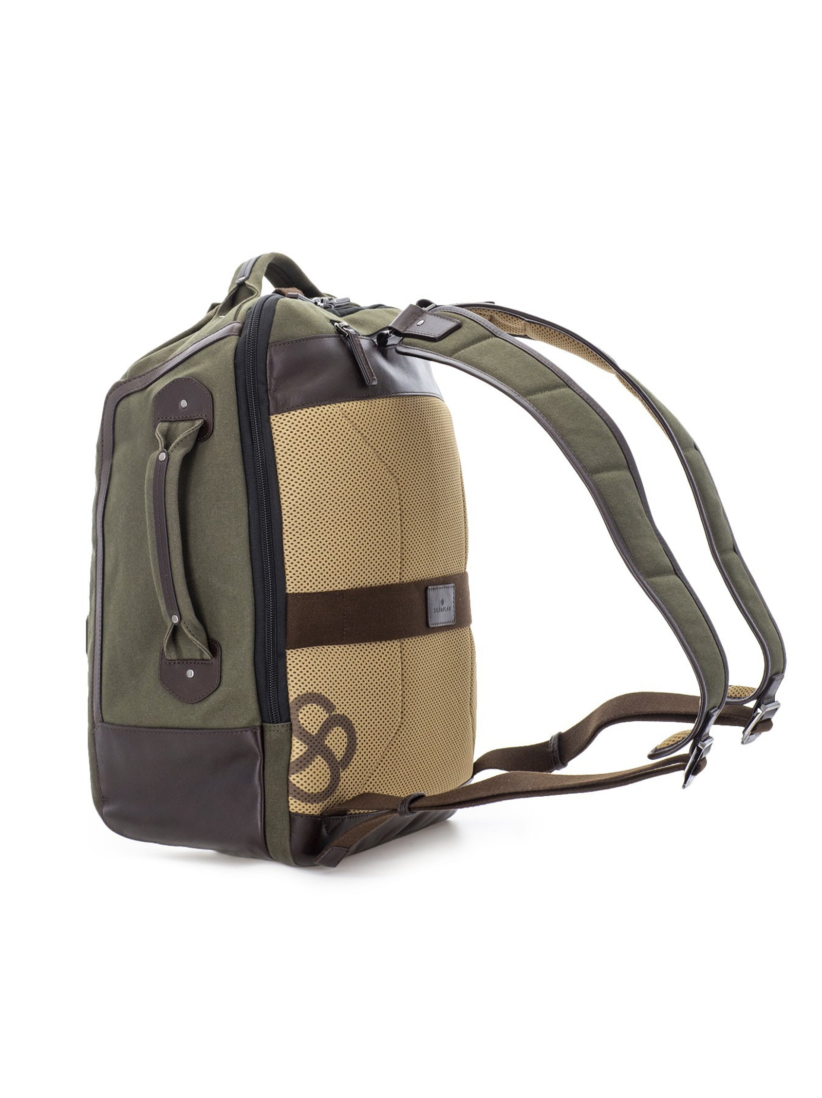 Zaino A Sacco In Canvas E Pelle Baobab Collection-3