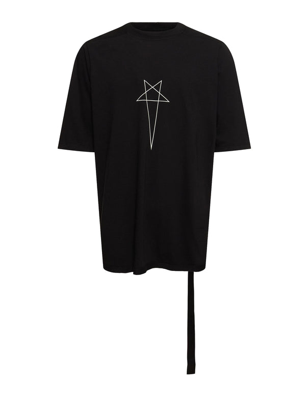 Jumbo T-shirt Pentagramma Stampato