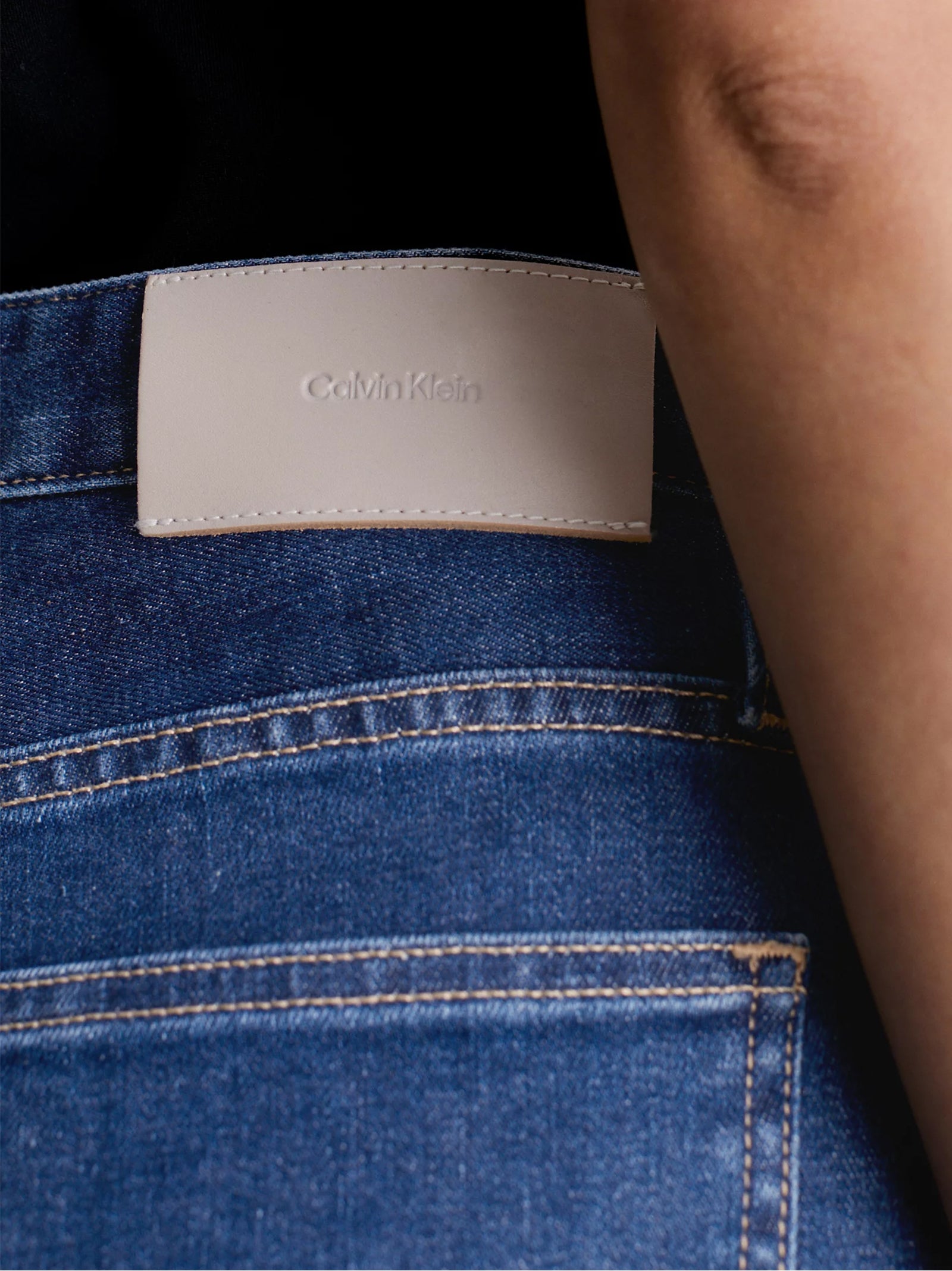 Jeans Vita Alta Gamba Larga-4