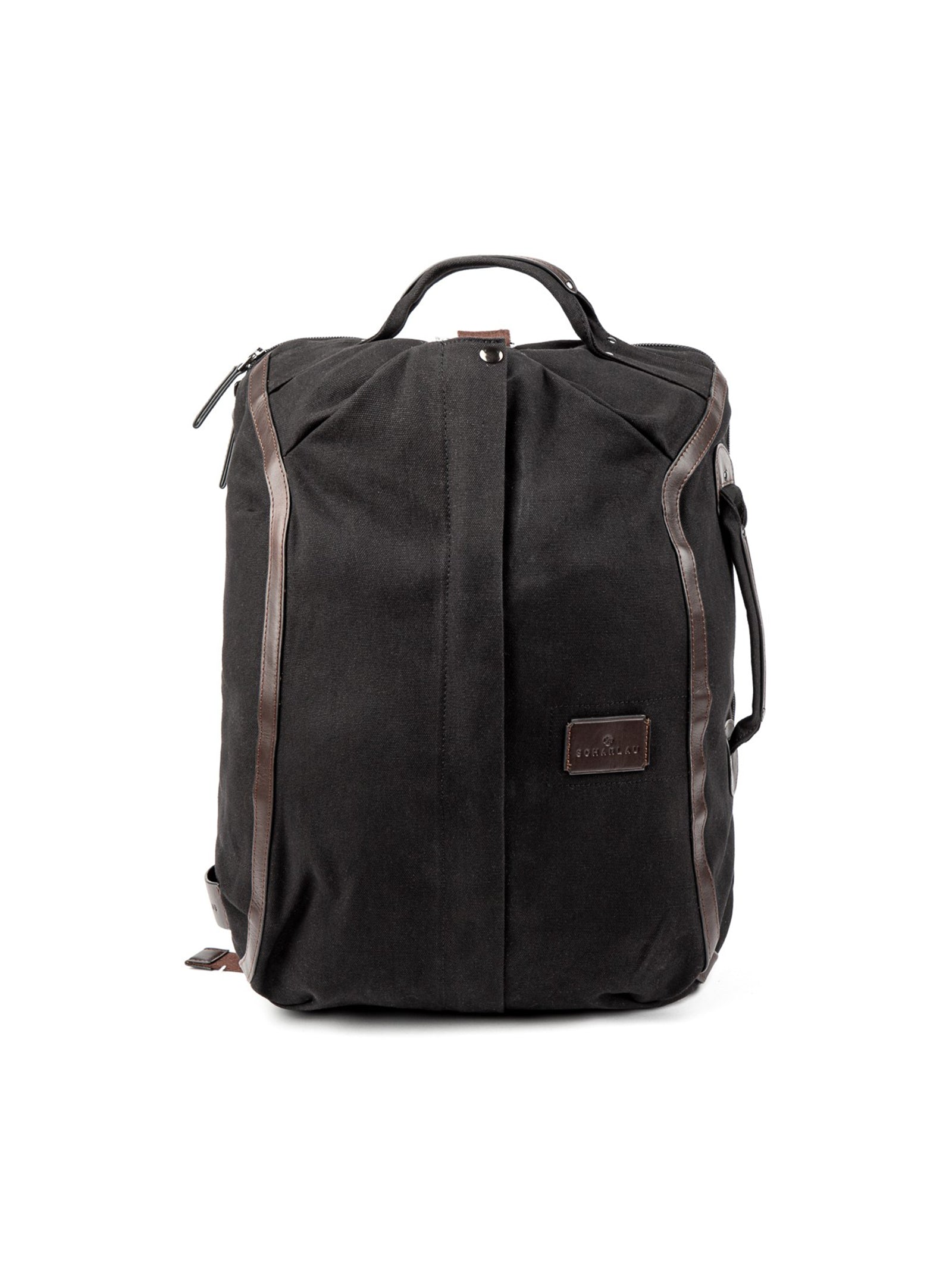 Zaino A Sacco In Canvas E Pelle Baobab Collection-1