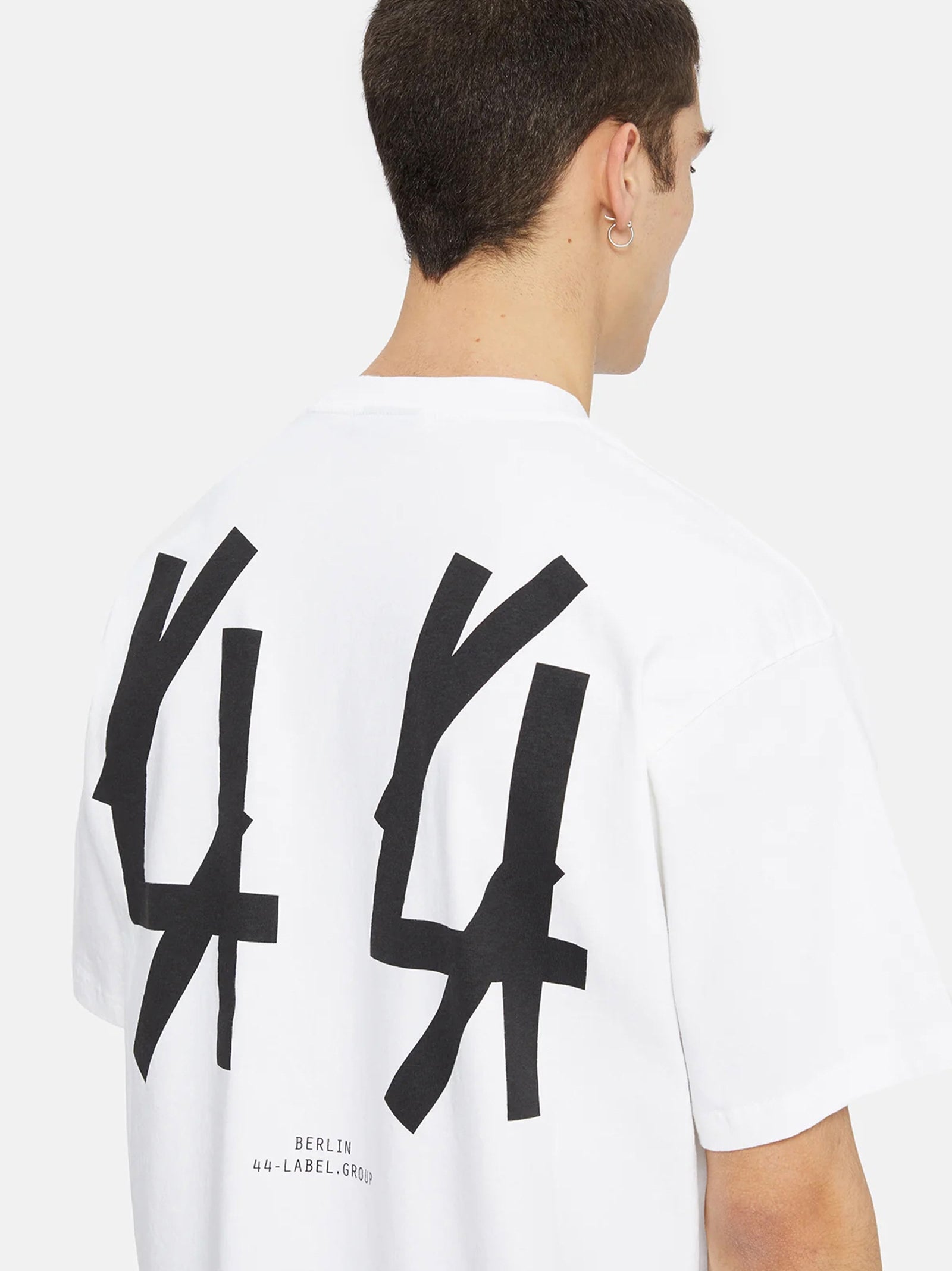 44 Label T-Shirt Nj44 Bianca-4