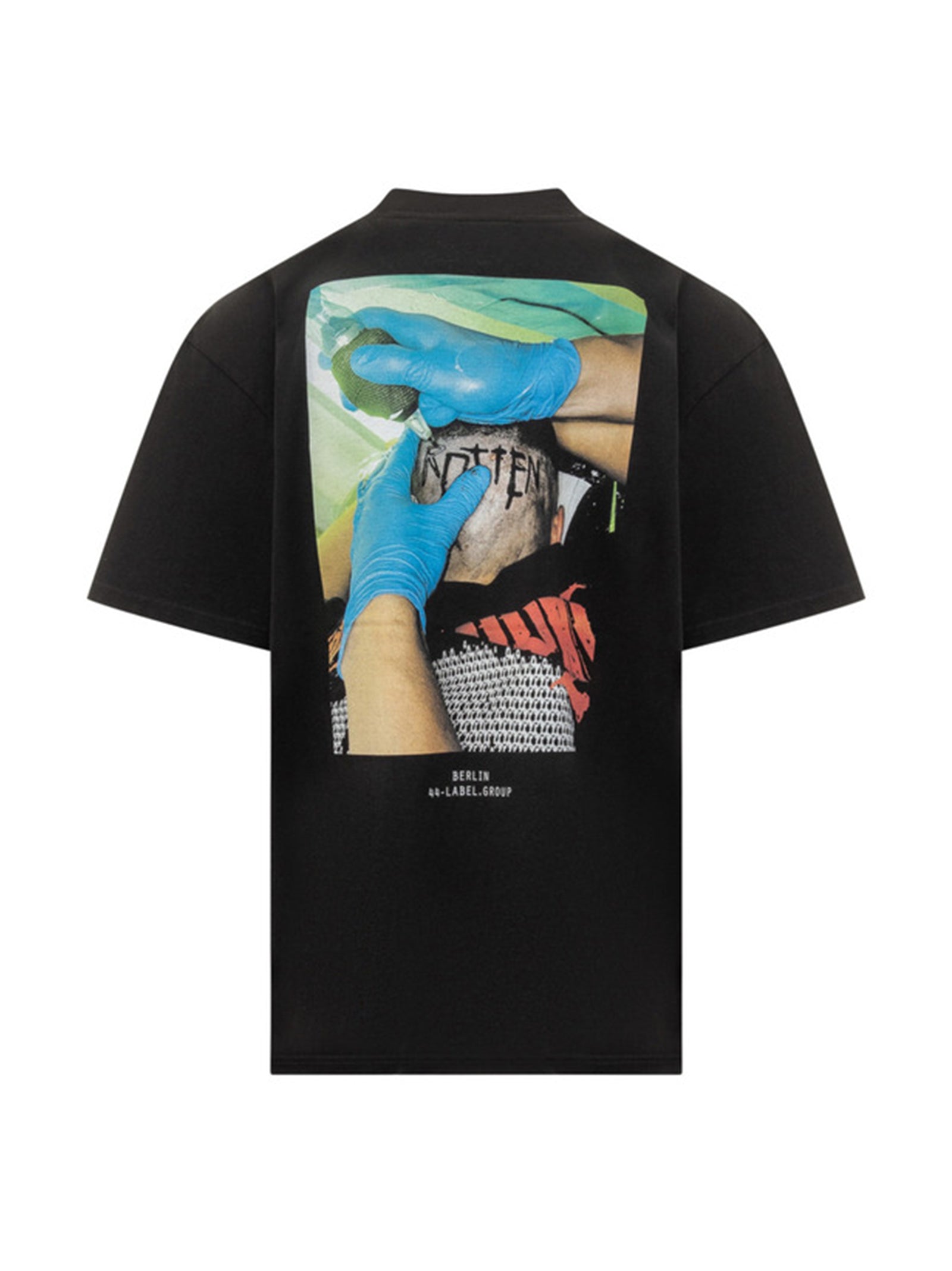 44 Label T-Shirt Tatoo Nera-2