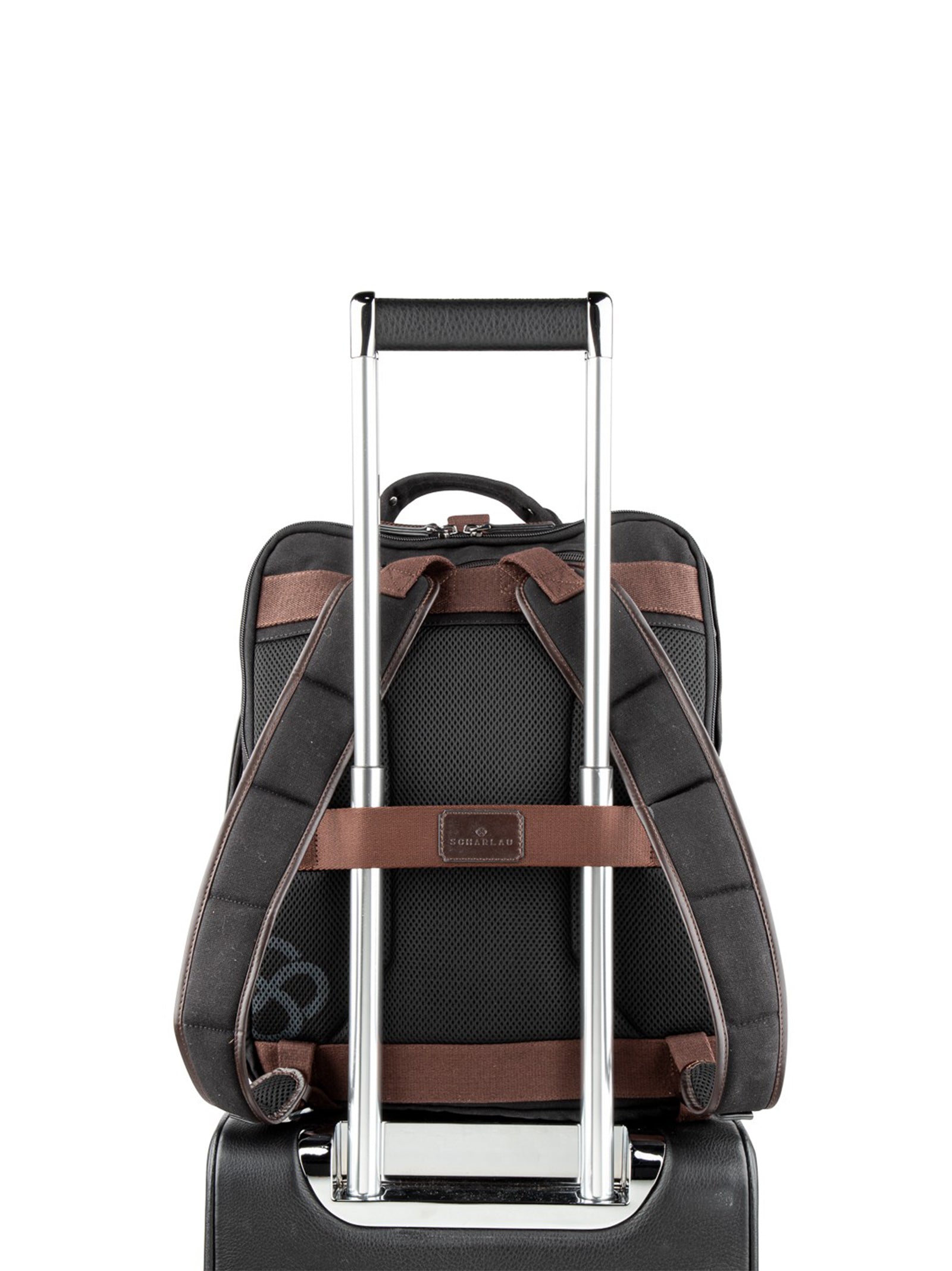 Zaino A Sacco In Canvas E Pelle Baobab Collection-3