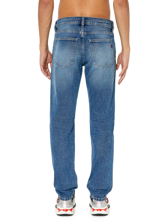 Jeans Slim  Washed Chiaro-3