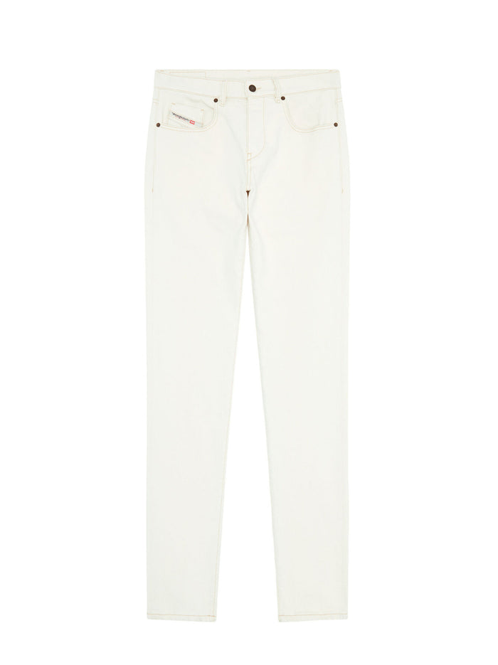 Jeans Slim  Bianco-1