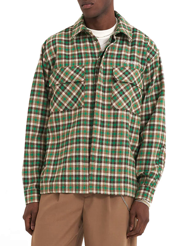 Long Sleeve Flannel Shirt-2