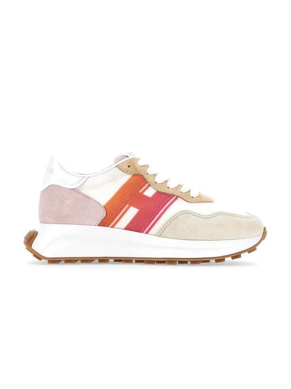 Sneakers 601 Bianco/rosa