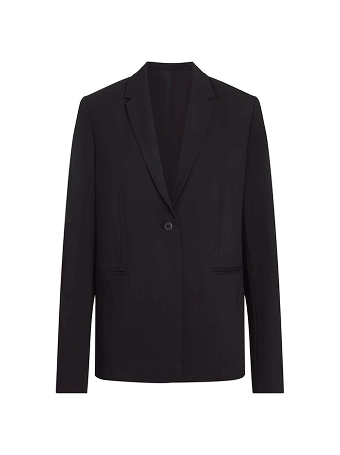 Blazer In Morbido Crêpe-1