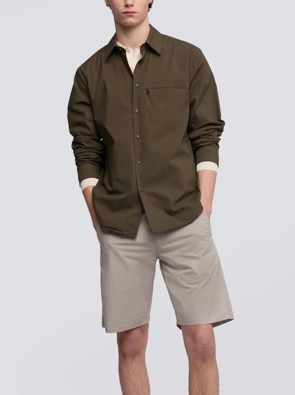 Aspesi Camicia Blade Verde Militare-2