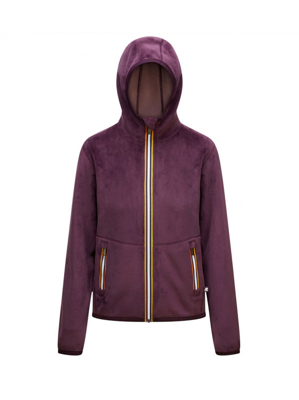 Giacca Corta Lily Velour Polar Reversible
