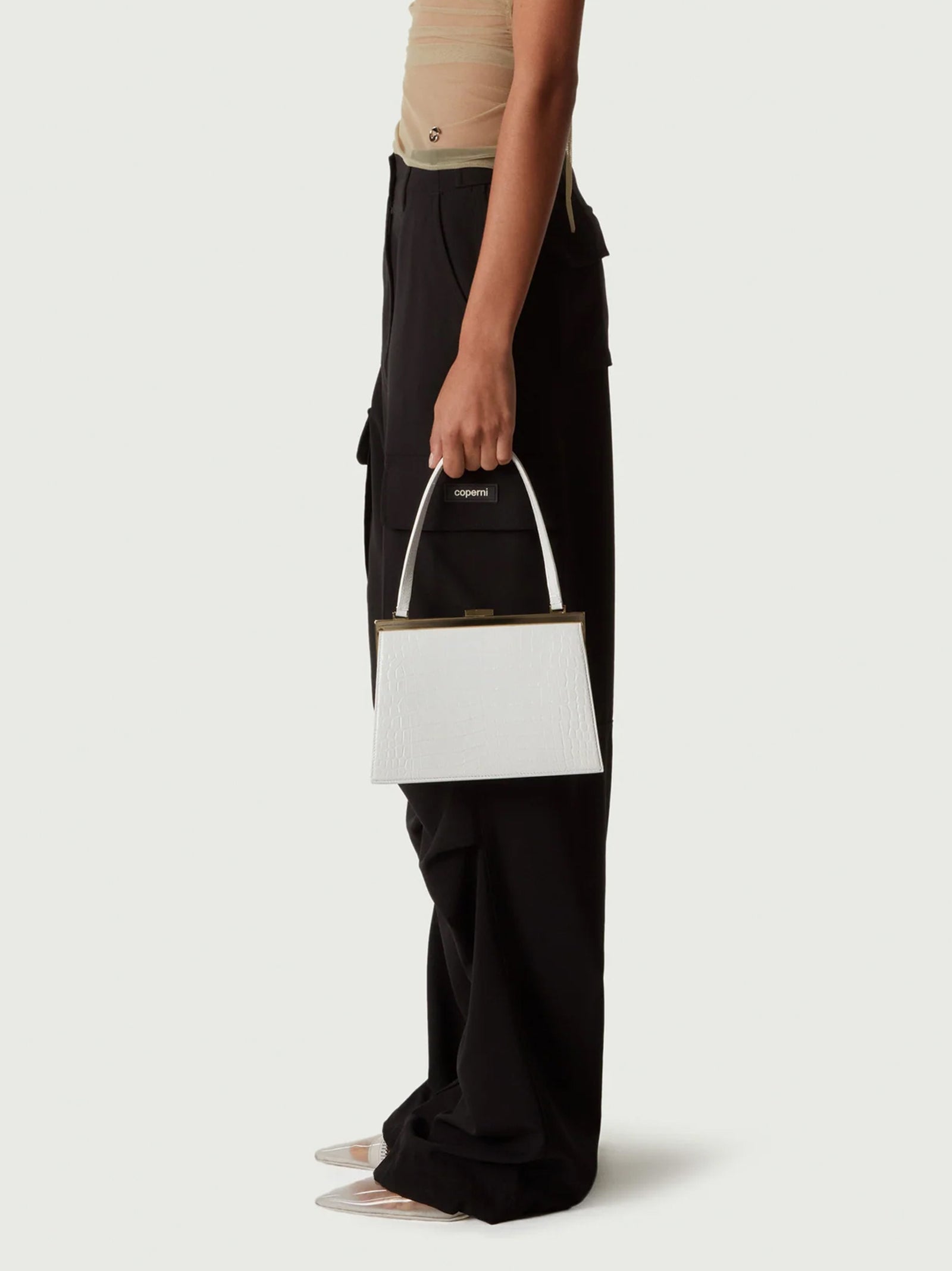 Pantaloni Cargo A Gamba Larga-4