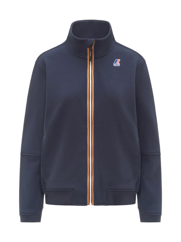 K-Way Felpa Pepin Brushed Pc Blue