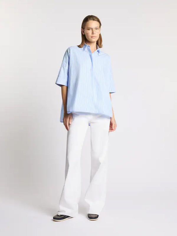 Camicia Comfort Fit In Popeline Stretch-2