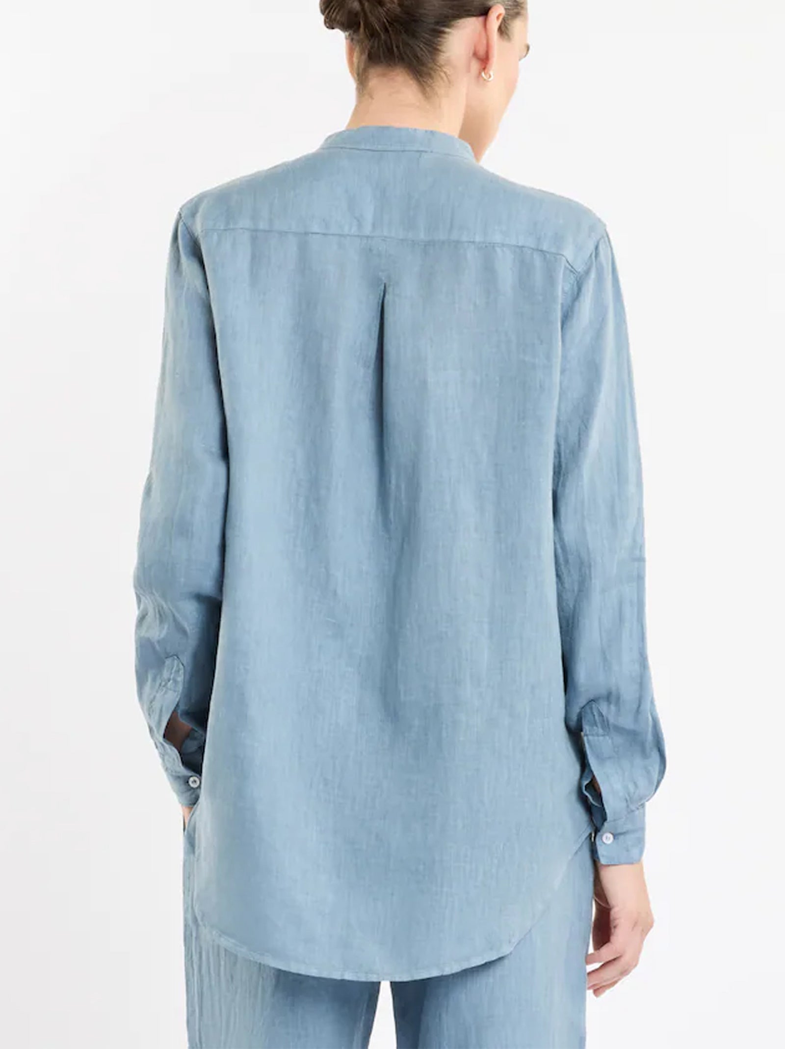 Camicia Regular In Lino-3