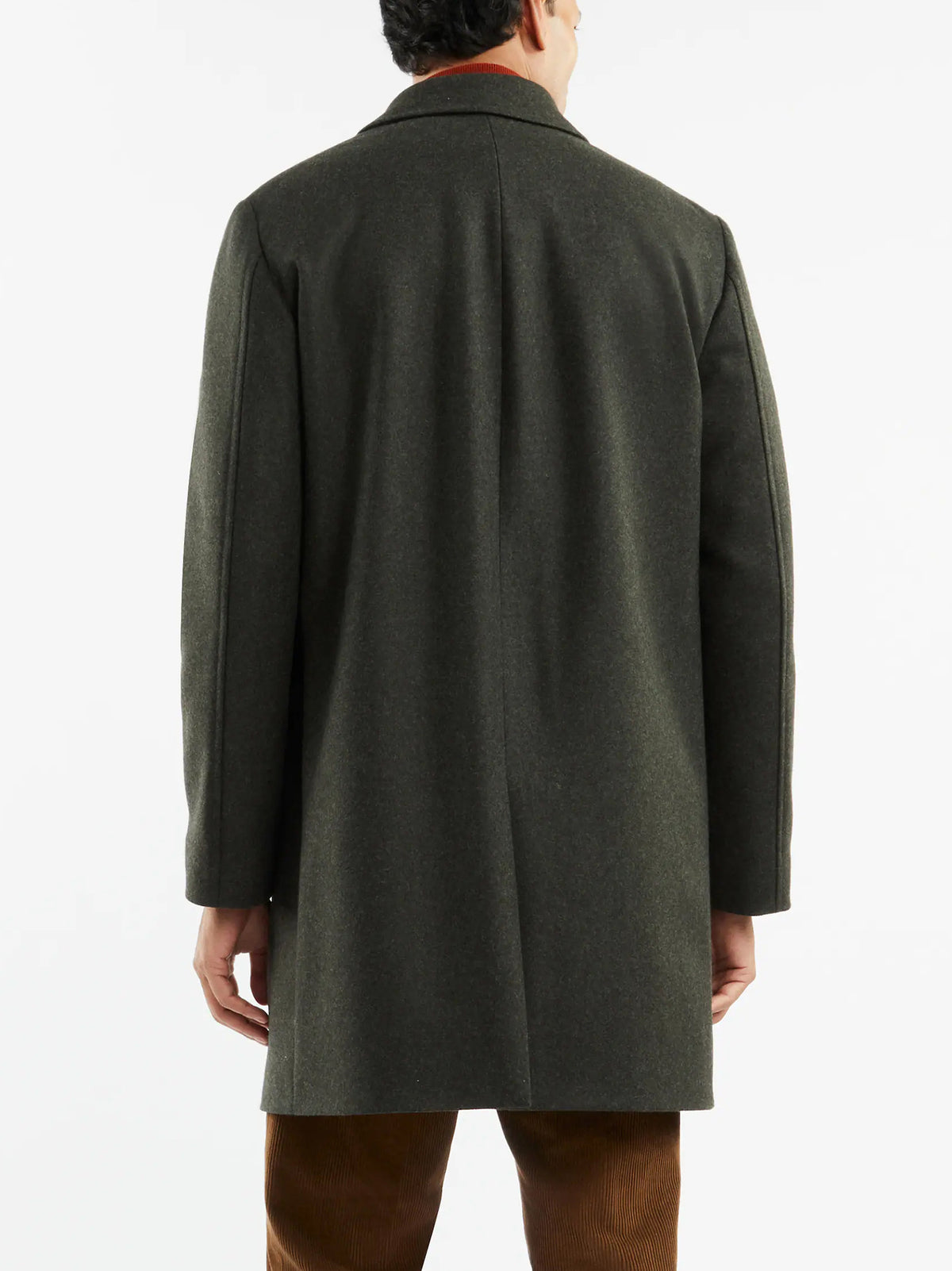 Fay Cappotto in lana e cashmere verde-3