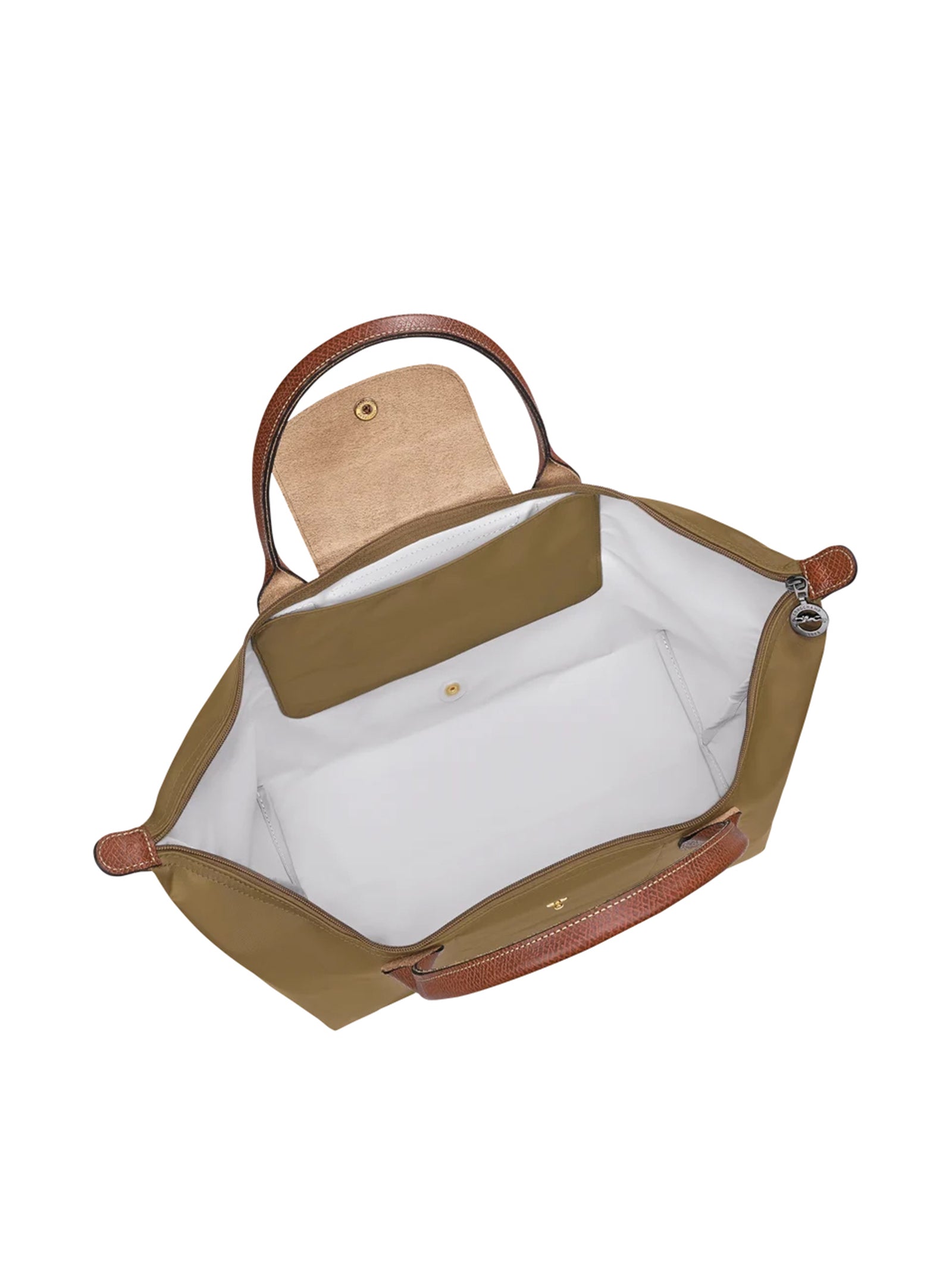Longchamp Paris Borsa Con Manico L Le Pliage Original Oliva-4