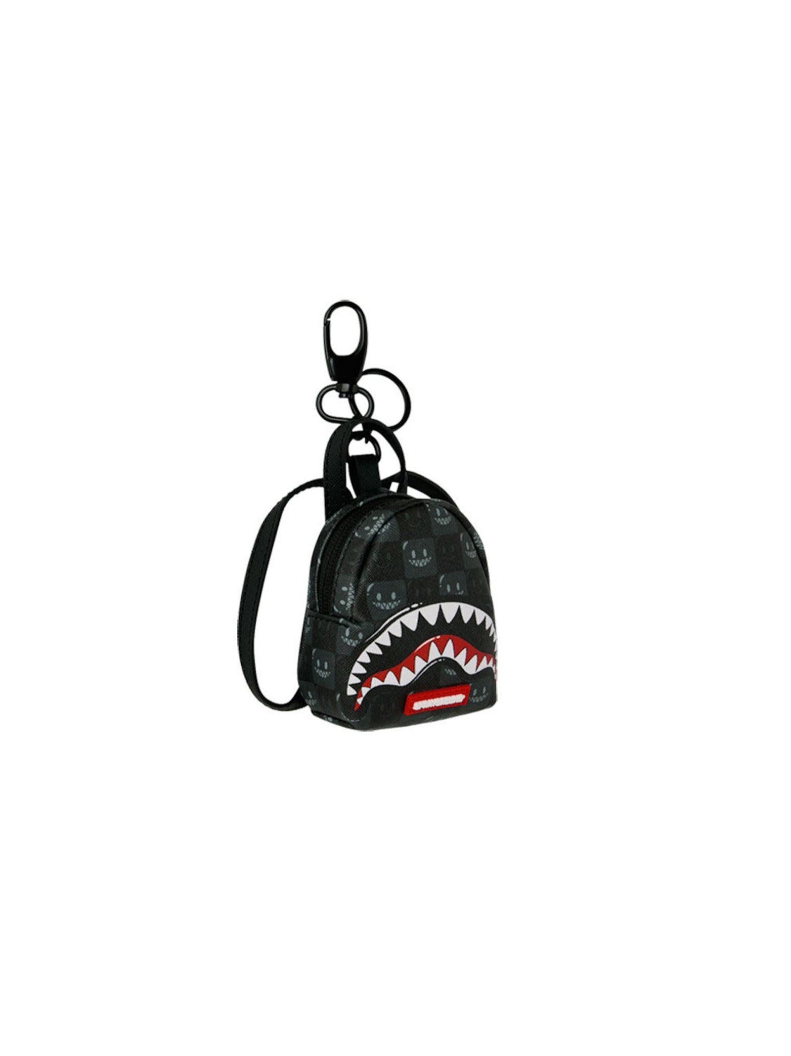 Sprayground Portachiavi Sharks In Paris Wtf Bubbly Nero-3