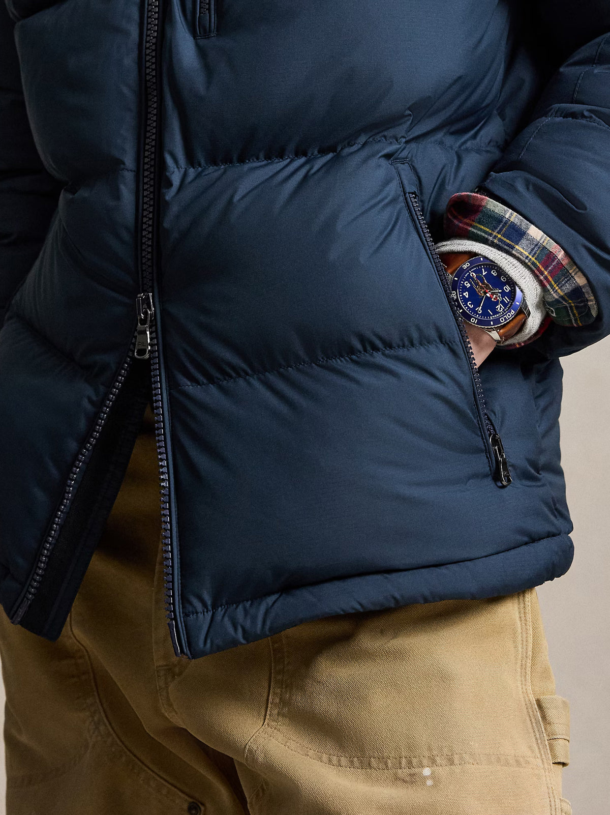 Polo Ralph Lauren Piumino Gorham Blue Navy-4