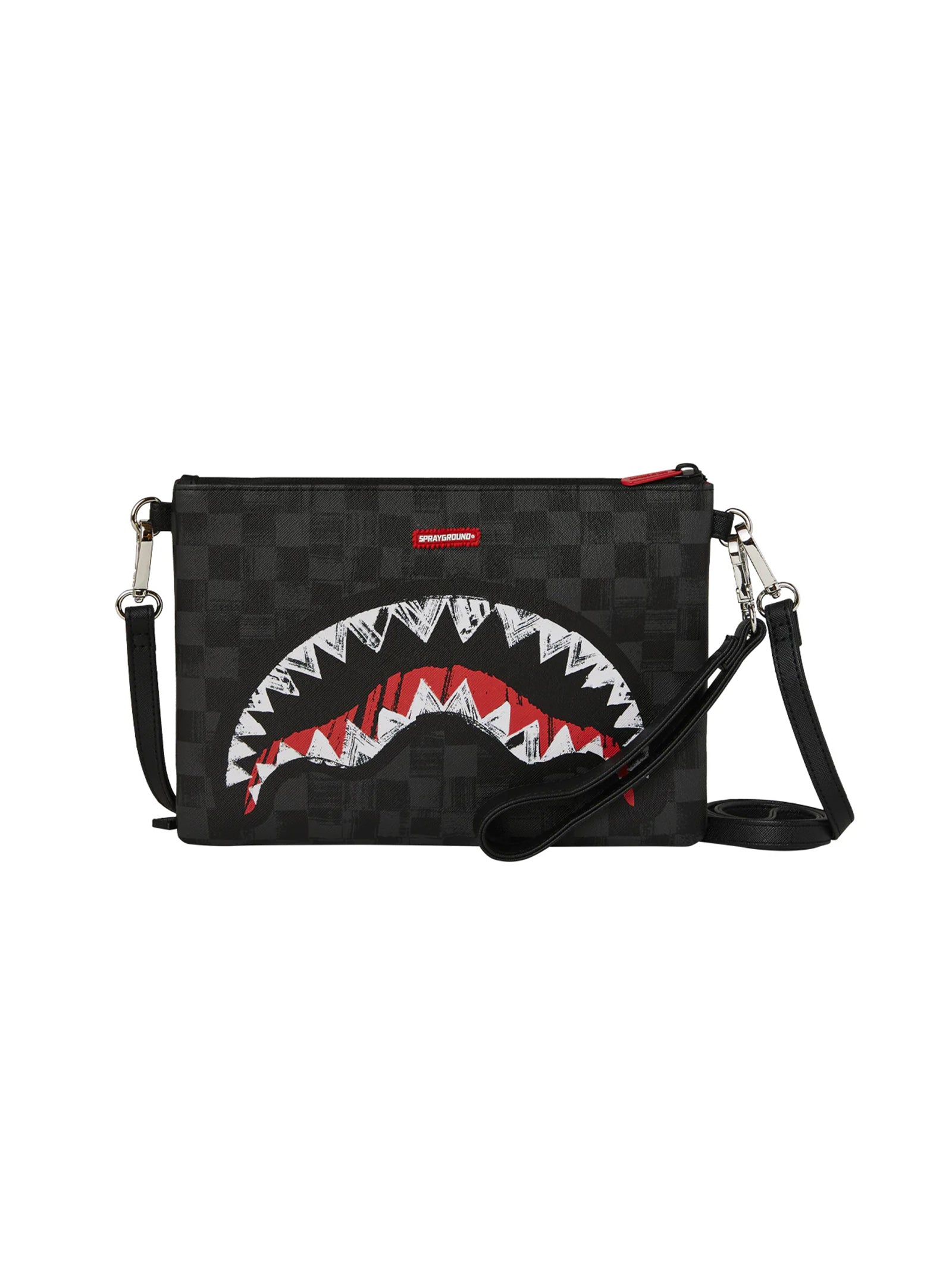 Pochette Scribble Shark Crossover Clutch-1