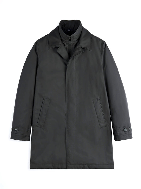 FAY GIACCONE MORNING COAT NERO-FAY-NAM62530160AX2 B999