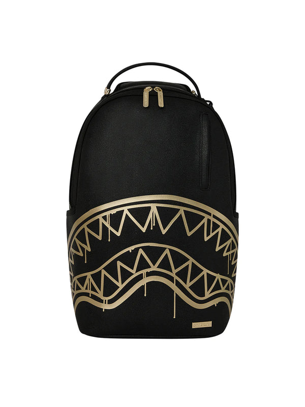 ZAINO THAT GOLD DRIP DLXSV BACKPACK-SPRAYGROUND-910B8822NSZ BLACK