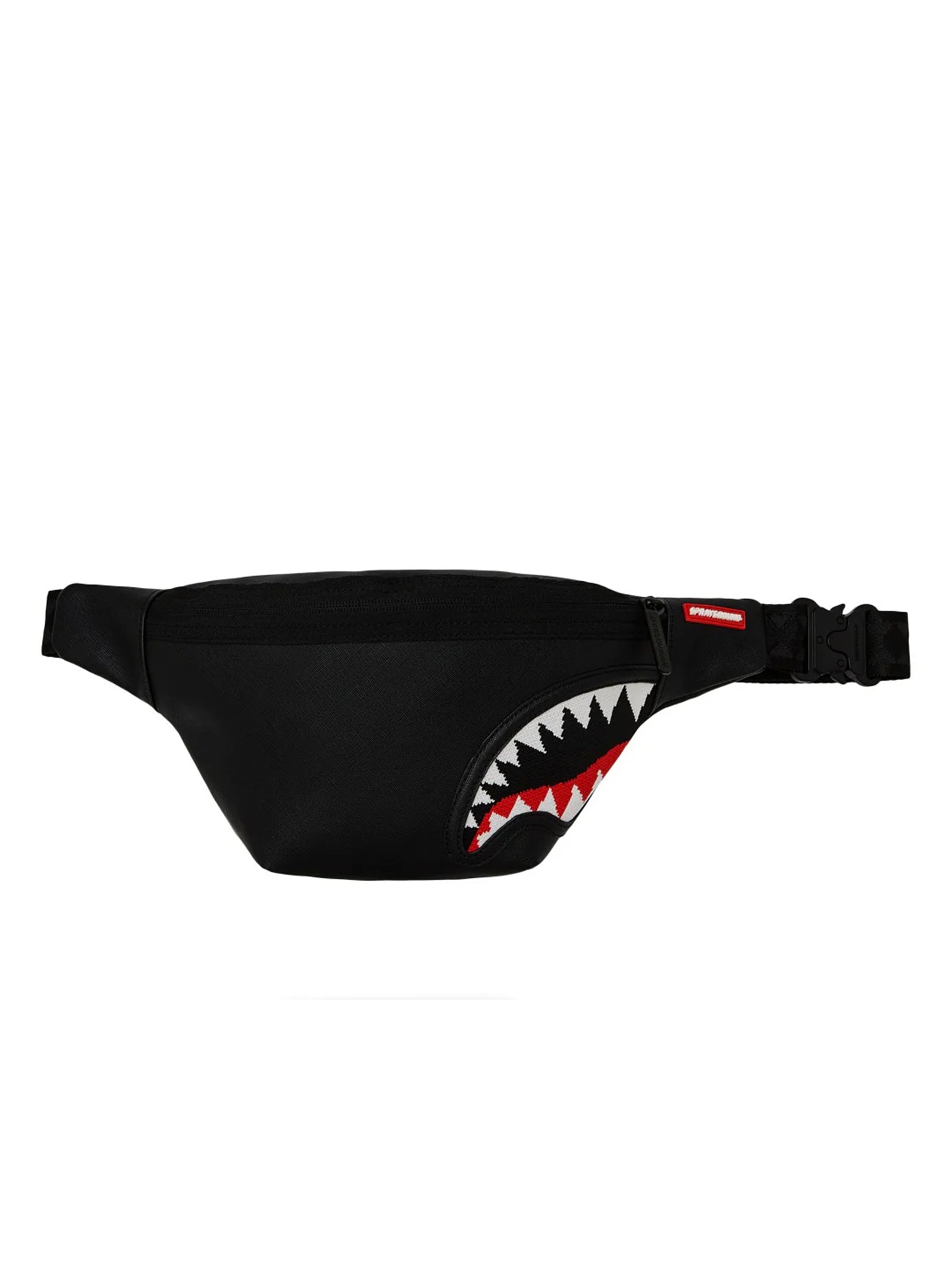 Marsupio Sprayground Fly Knit Mouth Savvy Crossbody Nero-1