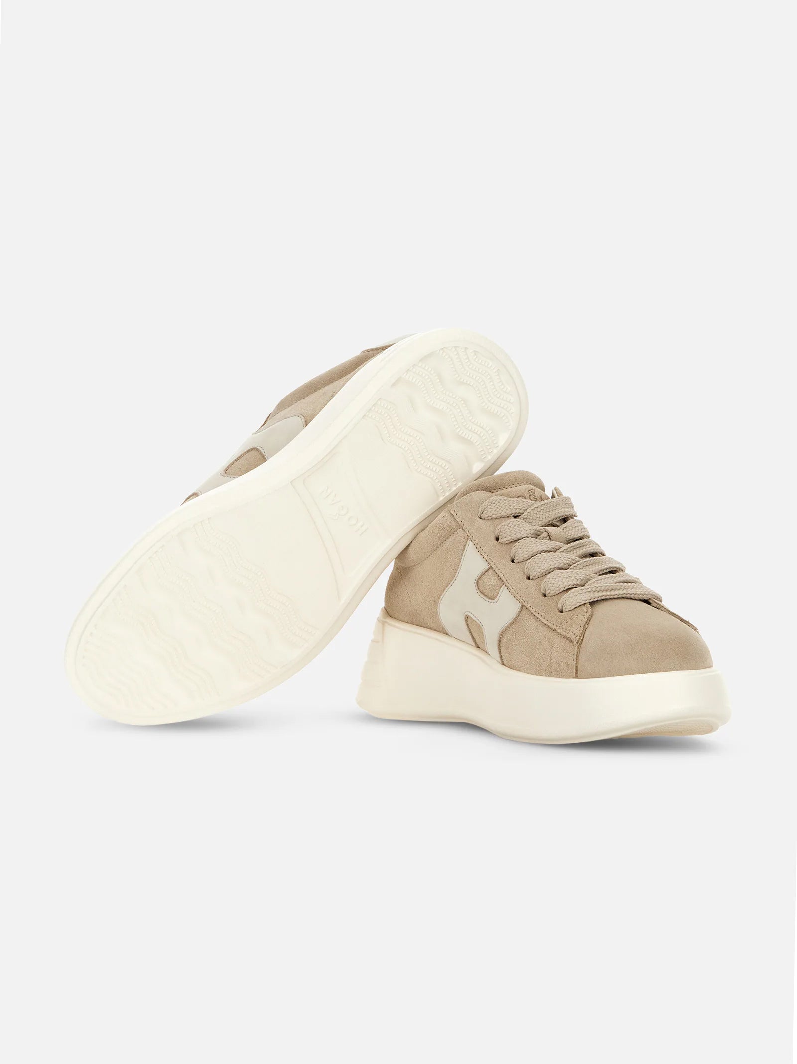 Sneakers Hogan Rebel Beige-3