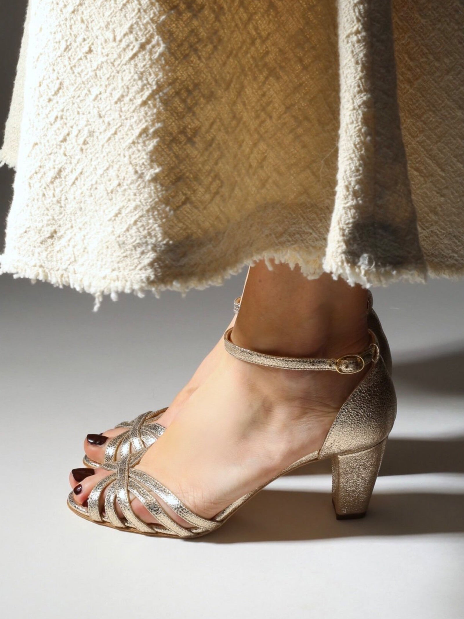 Sandalo Heel Rainbow Pelle-3