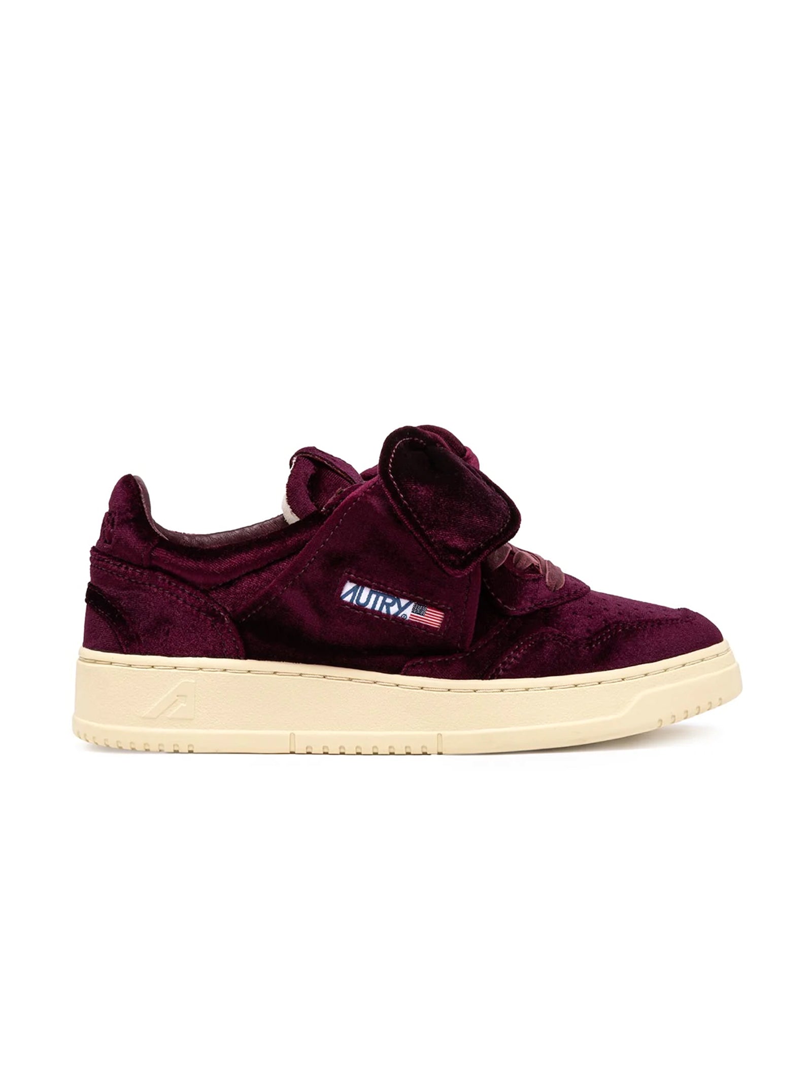 Autry Sneakers Medalist Low Wom Velvet-1