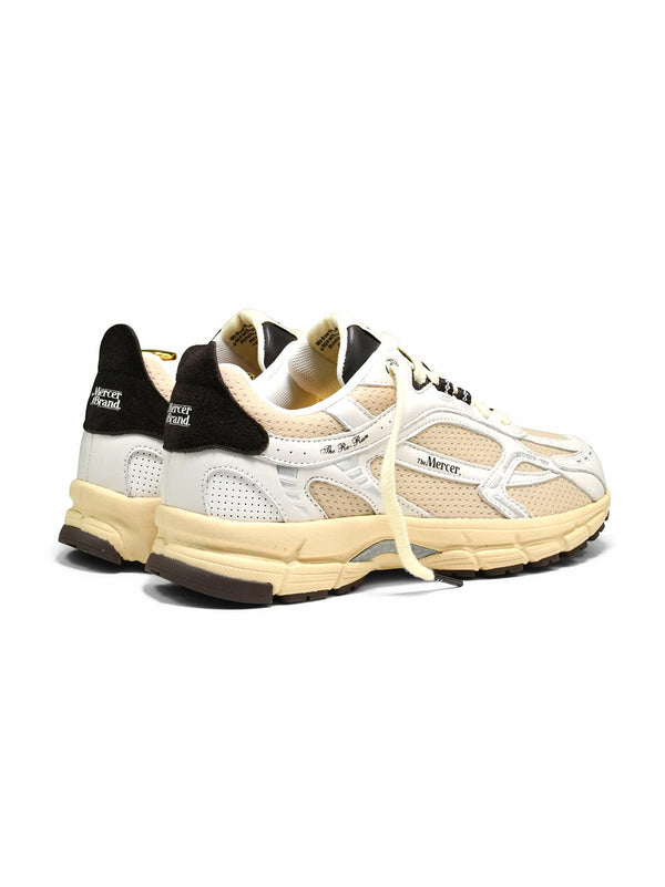 Mercer Sneakers The Re-Run Vintage White Brown-2