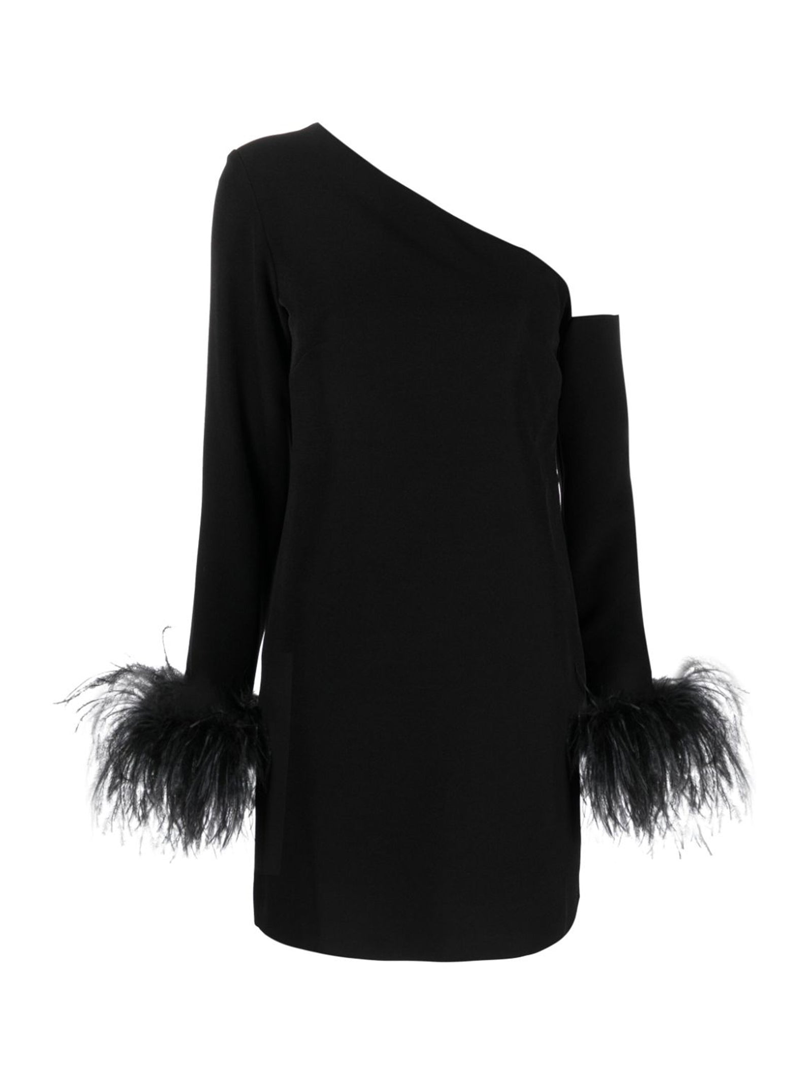 Abito Con Piume-1