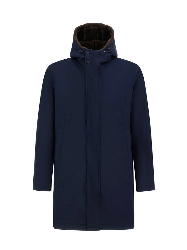 Parka Herno Lungo In Keystone E Light Faux Fur