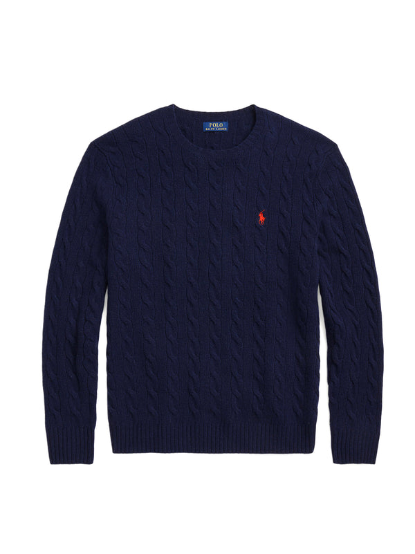 Maglia Lana Cashmere Trecce
