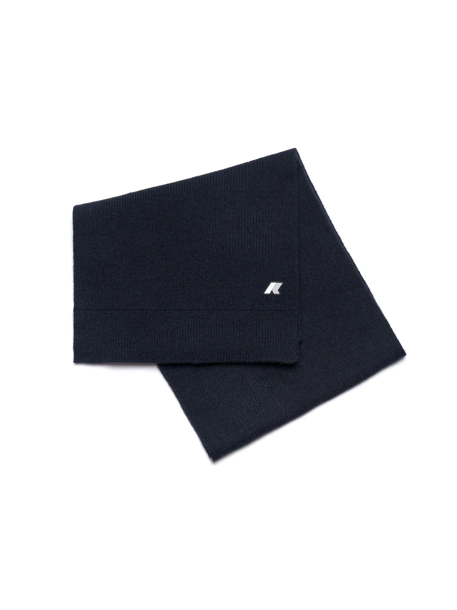 K-Way Etienne Stitch Wool Blue Depth Melange-1