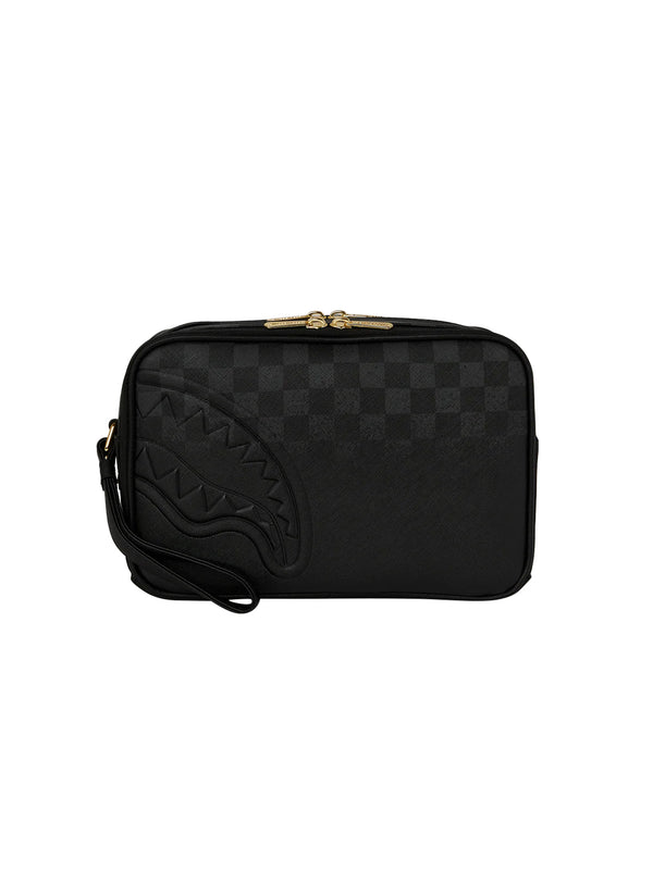 Spritz Black Toiletry Bag