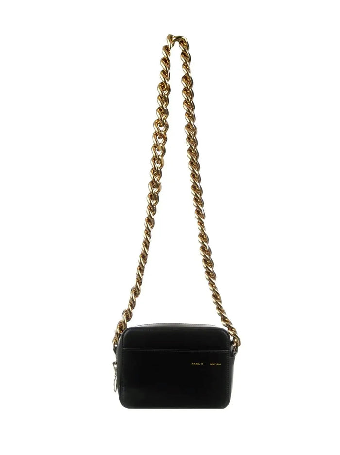 Chain Camera Bag Black/gold-1