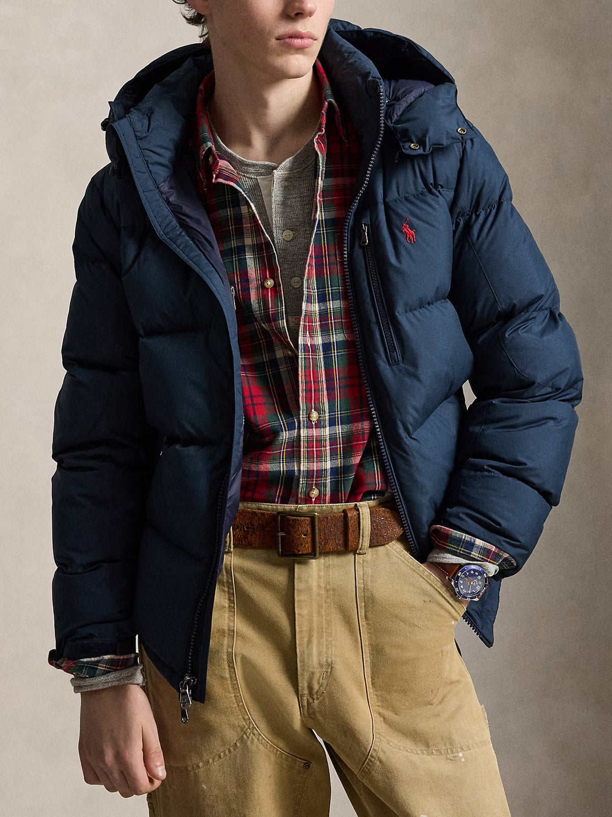 Polo Ralph Lauren Piumino Gorham Blue Navy-2