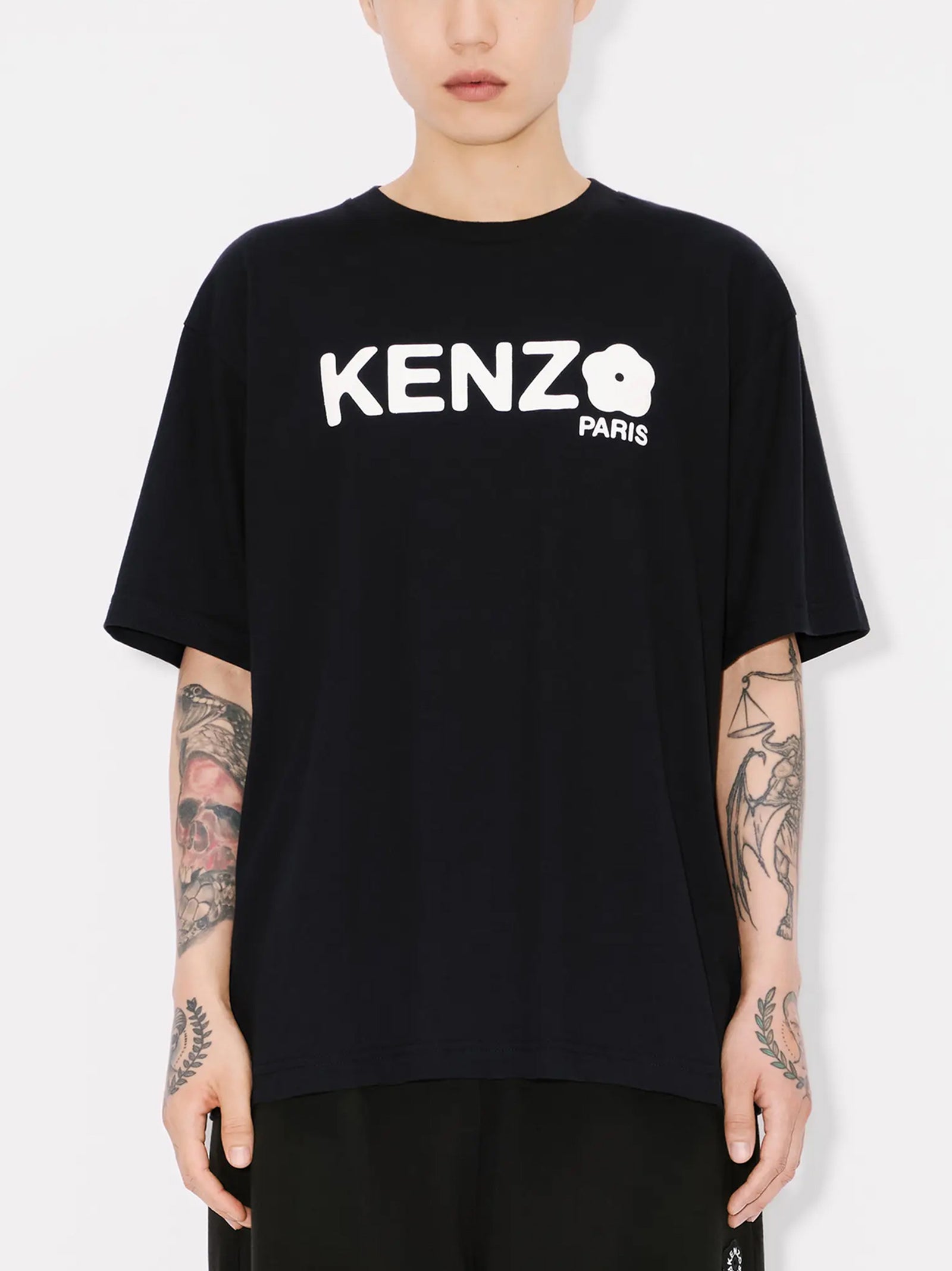 T-Shirt Oversize  Boke Flower 2.0 Di Cotone-3