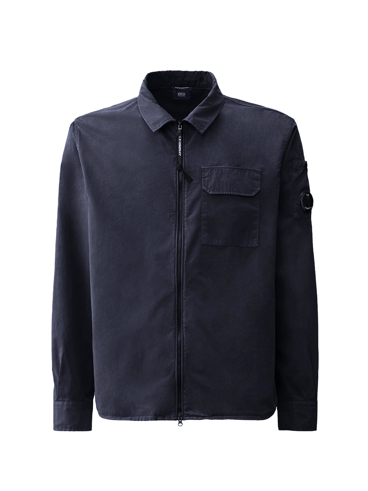 C.P. Company Overshirt in gabardine Total Eclipse-1