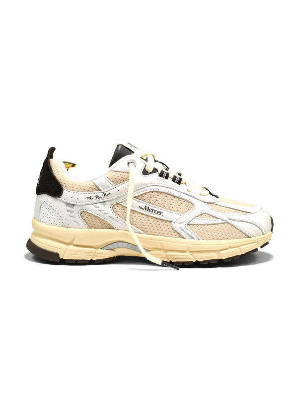 Mercer Sneakers The Re-Run Vintage White Brown